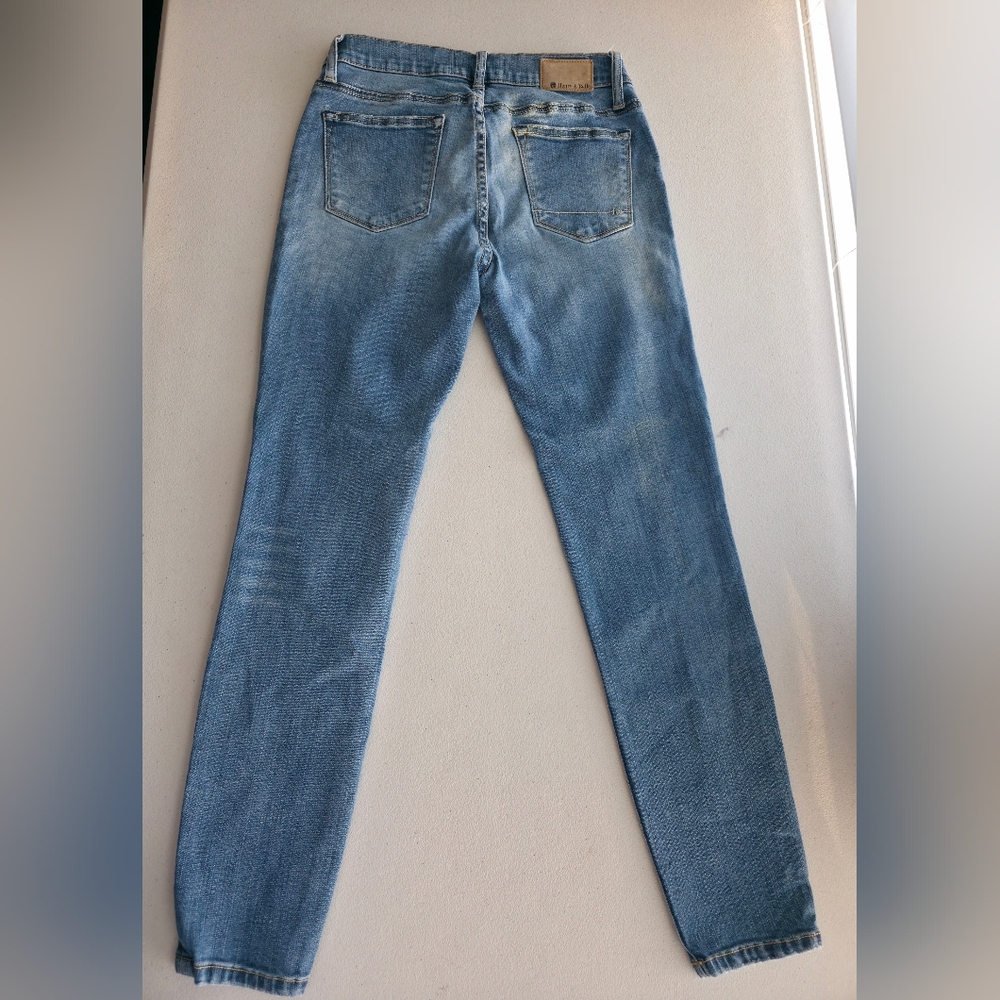 Henry & Belle Distressed Skinny Jeans Beachy Coastal Indie Cowgirl Aesthetic - Picture 2 of 9